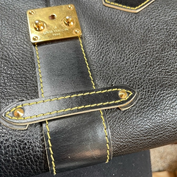 Authentic Louis Vuitton Suhali L'Ingenieux PM Black Leather DR Satchel Handbag - Picture 11 of 11